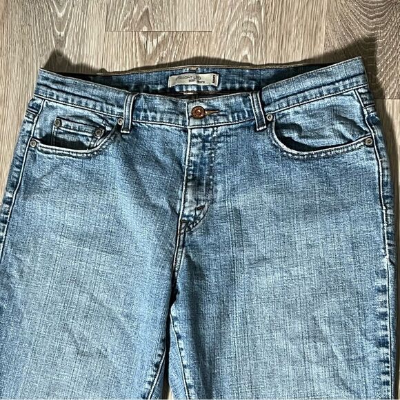 VTG LEVI'S 550 High Rise Relaxed Leg Denim Straight Jean 12 - Picture 3 of 9
